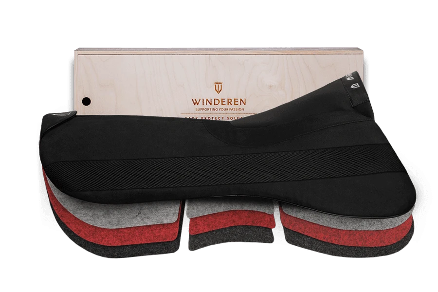Winderen Correction Comfort Dressage Half Pad - 18mm 3 Winderen Correction Comfort Dressage Half Pad - 18mm