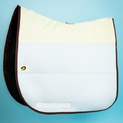 EcoGold BREEZE Dressage Saddle Pad - BLACK