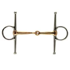 Full Cheek Copper Snaffle Bit 5"