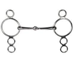 Coronet Continental 3-Ring Gag Bit