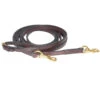 Nunn Finer Leather Draw Reins With Snaps -Waldheusan Shop NF draw reins