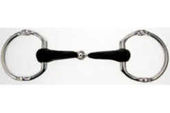 Cheltenham Jointed Rubber Gag Bit