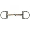 Dee Ring Copper Roller Snaffle -Waldheusan Shop d ring snaffle harry s horse copper rolls jointed 1500x1500 10036new