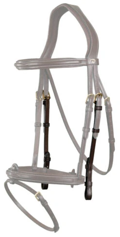 Dy'on D Collection Cheek Pieces -Waldheusan Shop montants de mors brun over d collection 1