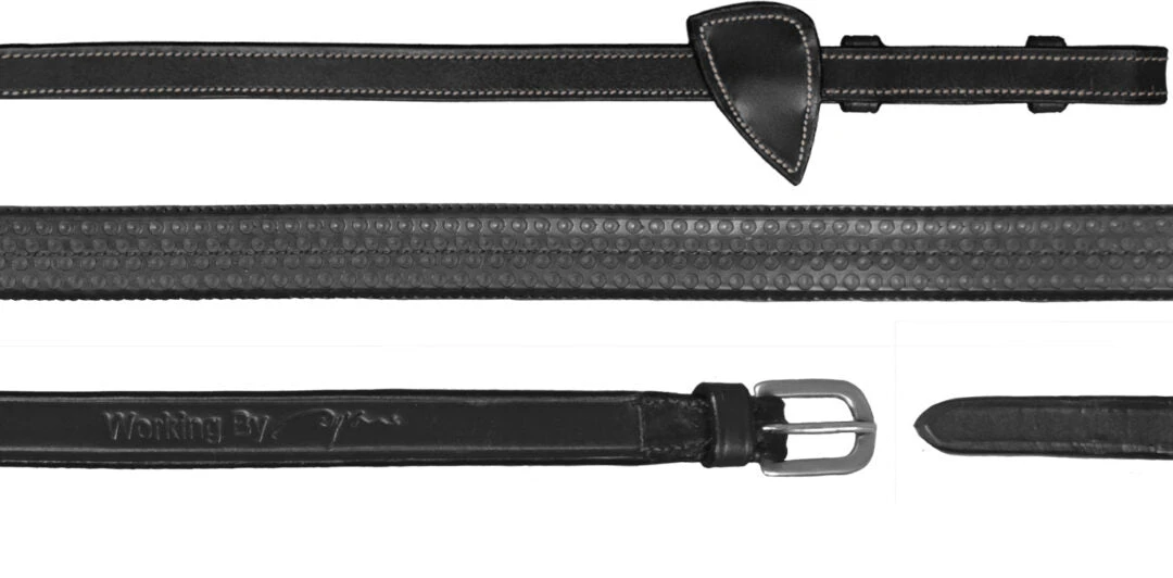 Dy'on Working Collection Rubber Reins - 2 Colours 6 Dy'on Working Collection Rubber Reins - 2 Colours - Image 4