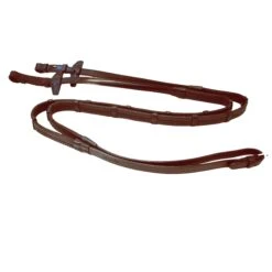 Signature By Antares Raised Fancy Rubber Reins With 7 Leather Loops