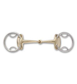 Stubben Steeltec Golden Wings 4 In 1 Gag Bit